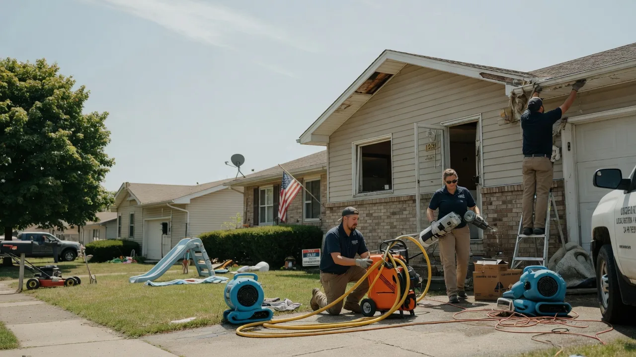 Water Damage Restoration in Fort Branch, IN near me